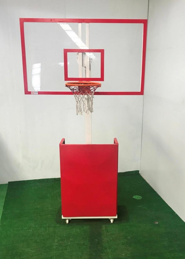 Adelinspor Premium Seyyar Basketbol Potası 105*180 10 mm Cam