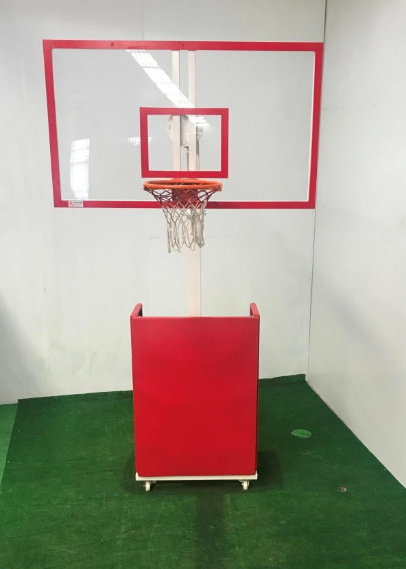 Adelinspor Premium Seyyar Basketbol Potası 105*180 12 mm Cam