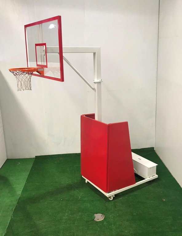 Adelinspor Premium Seyyar Basketbol Potası 105*180 12 mm Cam - 5
