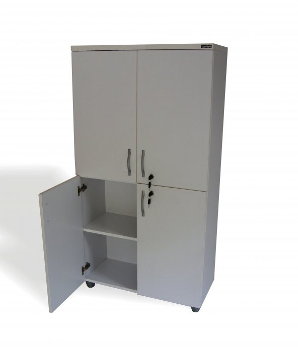 VENA TAM KAPAK OFİS DOSYA DOLABI 80x35x150h - 4