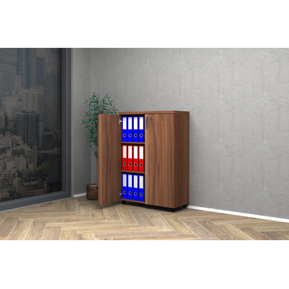 VENA TAM KAPAK OFİS DOSYA DOLABI 80x35x115 - 2
