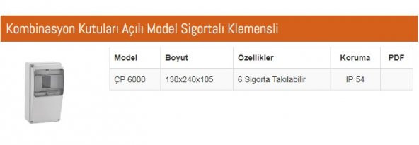Kombinasyon Priz Kutusu (Boş) 1 Tri+2 Mono - 3