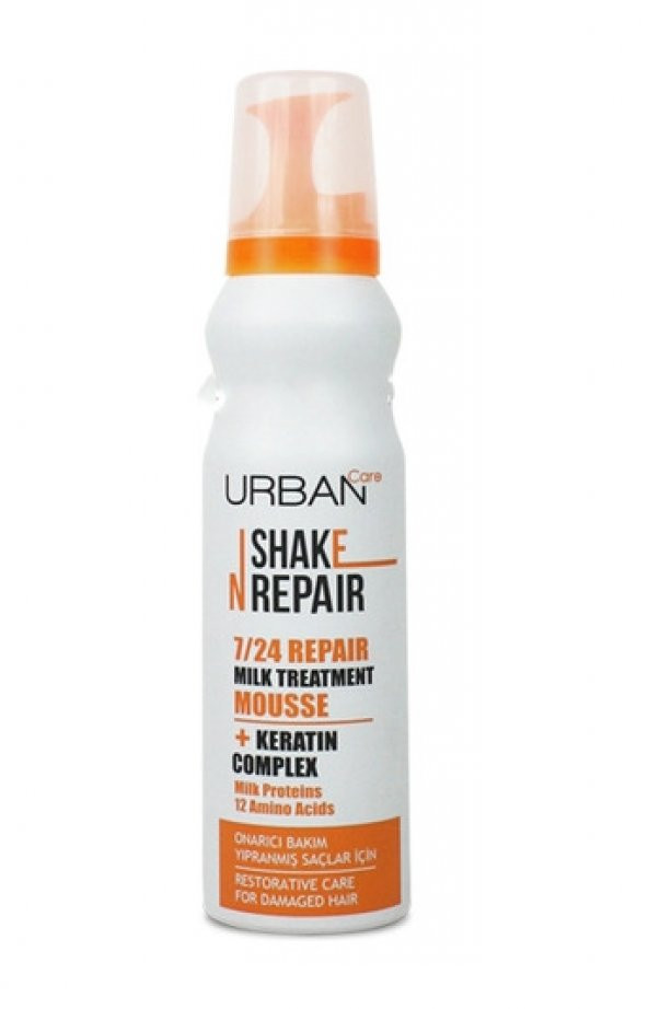 Urban Care Shake N Repair Yıpranmış Saçlar için Onarıcı Köpük 150 ML