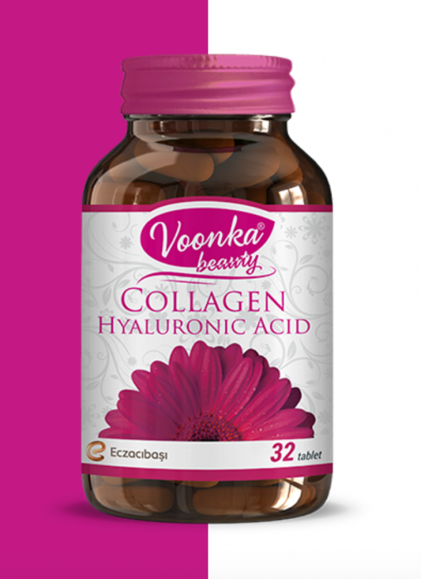 Voonka Collagen Hyaluronic Acid 32 Tablet SKT:01/2022