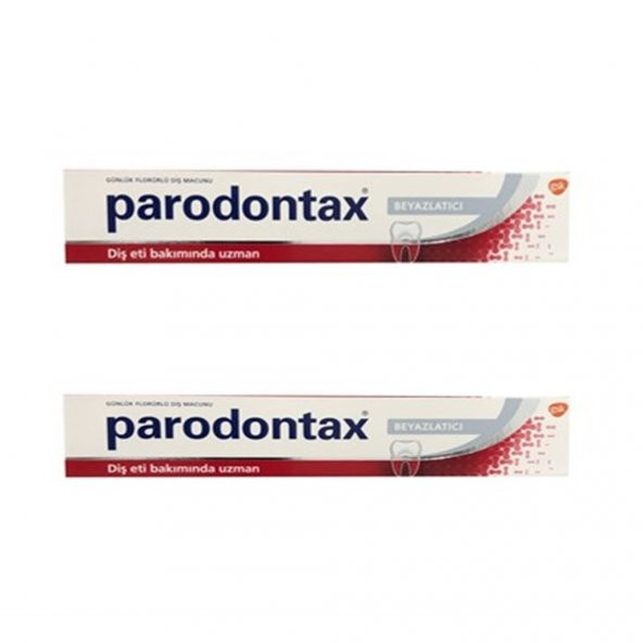 2 Adet Parodontax Beyazlatıcı Diş Macunu 75 ml SKT:01/2021