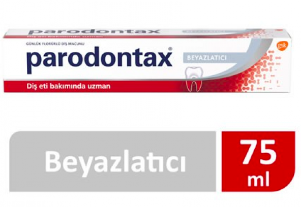 Parodontax Beyazlatıcı Diş Macunu 75 ml SKT:01/2021