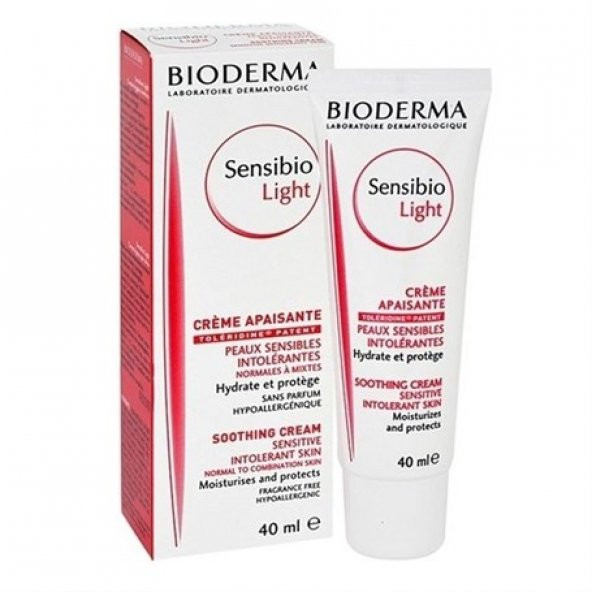 Bioderma Sensibio Light Cream 40ml SKT:04/2021 2 PUAN