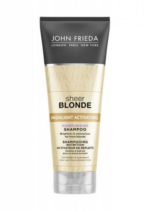 John Frieda Sheer Blonde Highlight Activating Moistursing Şampuan