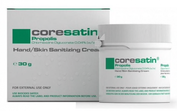Coresatin Fungicidal Barrier Cream 30gr Propolis Yeşil SKT:04/20