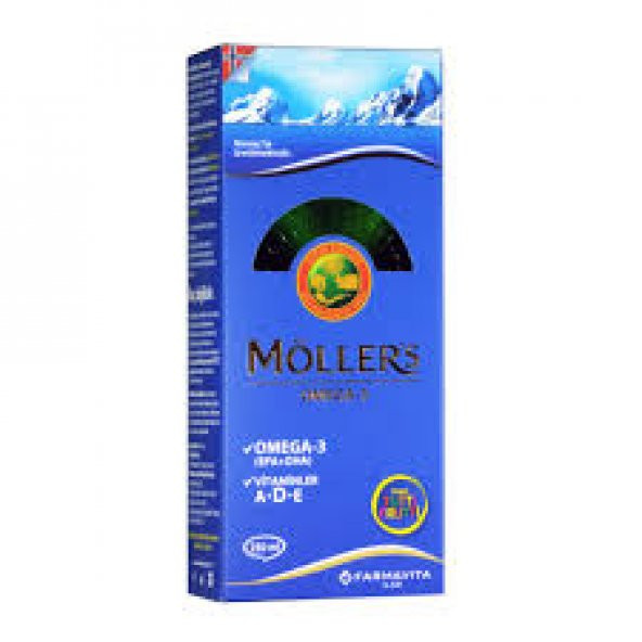 Möllers Omega - 3 Balık Yağı Şurubu 250 ml. (S.K.T: 02.2020)