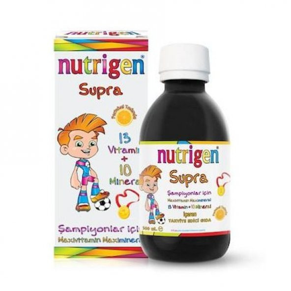 Nutrigen Supra Vitamin Mineral Şurup 200 ml SKT:01/2021