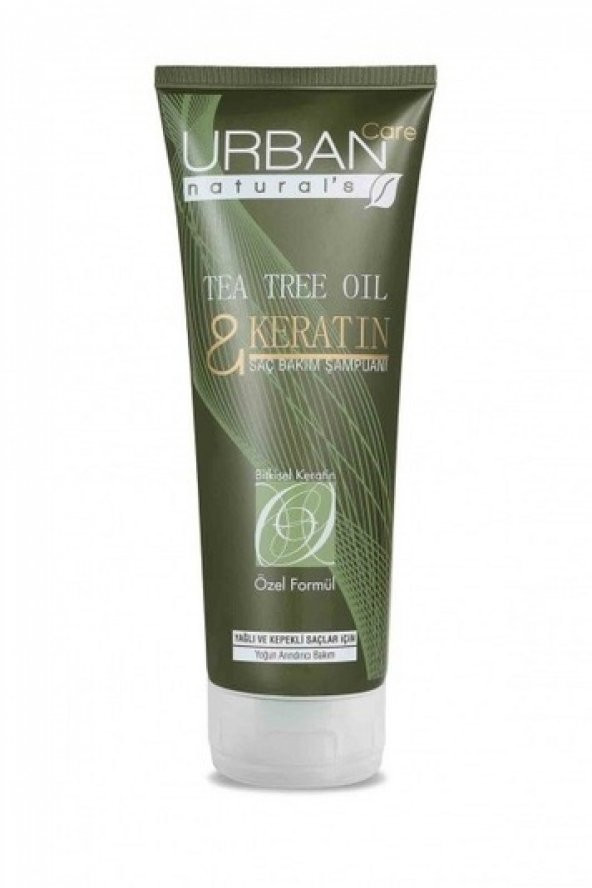 Urban Care Naturals Tea Tree Oil & Keratin Arındırıcı Şampuan