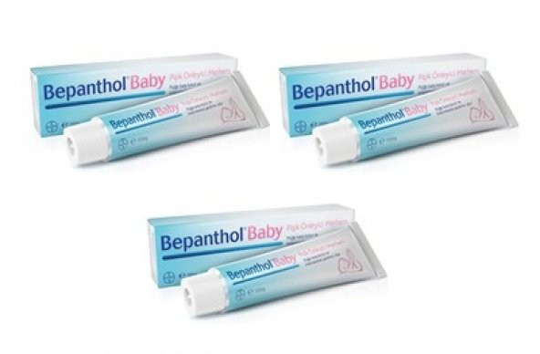 3 Adet Bepanthol® Baby Pişik Önleyici Merhem 30 gr SKT:05/2020