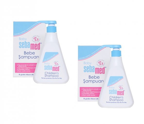 2 ADET Sebamed Bebek Şampuanı 500 ml. Baby Shampoo