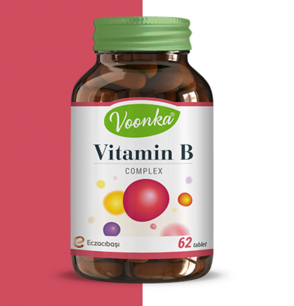 Voonka Vitamin B Complex 62 Tablet SKT:03/2021