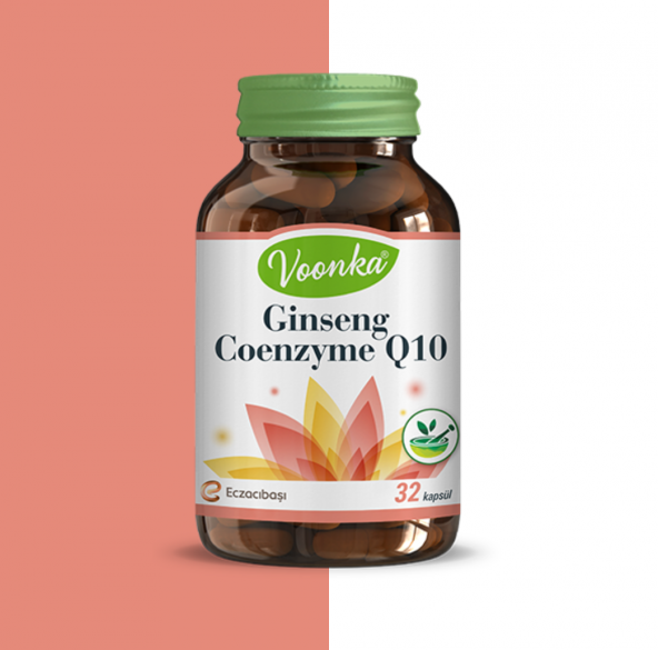 Voonka Ginseng Coenzyme Q10 32 Kapsül SKT:03/2021