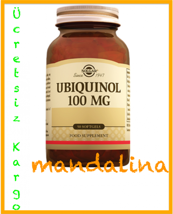 SOLGAR Ubiquinol 100 mg (Ubikinol) 50 Softjel SKT:07/2020