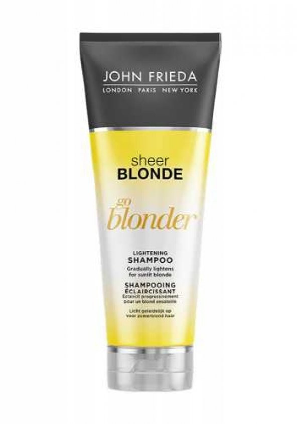 John Frieda Sheer Blonde Go Blonder Sarı Saç Güneş Şampuan