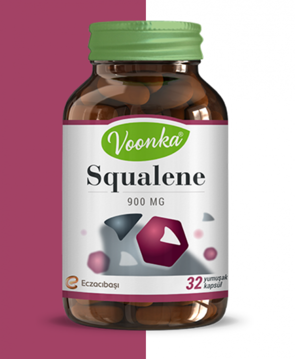 Voonka Squalene 900 mg 32 Yumuşak Kapsül SKT: