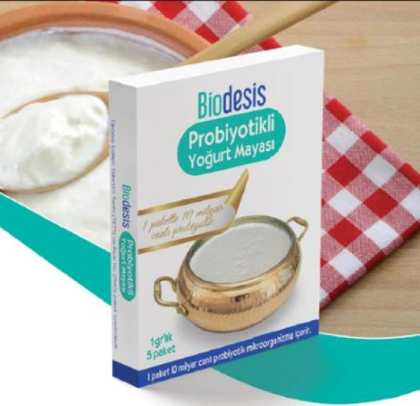 HUNNAP Biodesis Probiyotikli Yoğurt Mayası 5li