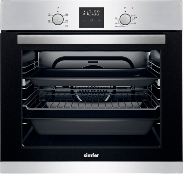 Simfer 7303 Inox Ankastre Fırın - 2