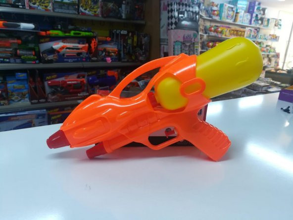 Tanklı Depolu Su Tabancası Oyuncak Silah 30 cm Oyuncak Tabanca - 2