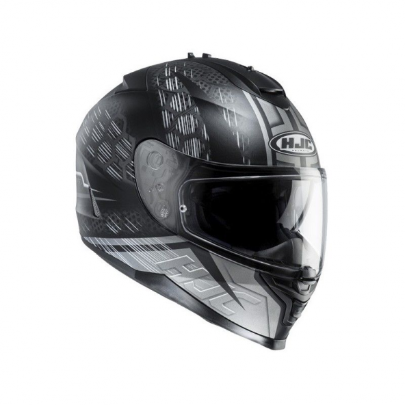 HJC KASK IS17 ENVER MC5SF SIYAH-GRI