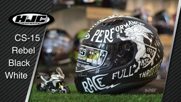 HJC CS15 REBEL HJC KASK HJC KAPALI KASK - 3