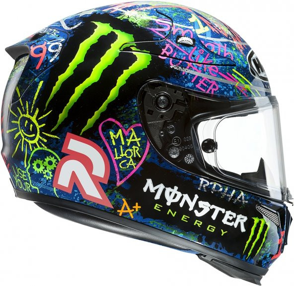HJC KASK RPHA10 PLUS GRAFFITI LORENZO - 3