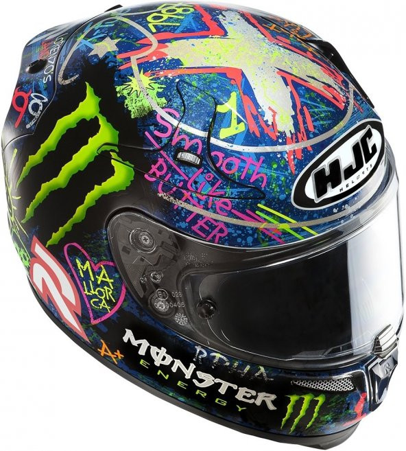 HJC KASK RPHA10 PLUS GRAFFITI LORENZO - 4