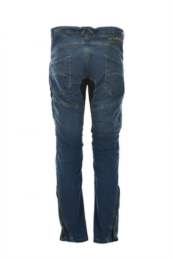 ANDES HITECH KEVLAR JEANS MAVİ Motosiklet Pantolonu Kevlar - 6
