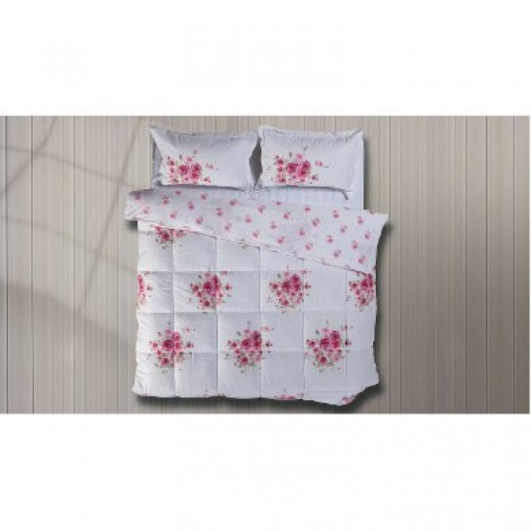 BELLONA UIYKU SETİ-Serra Pembe Uyku Seti ÇİFT KİŞİLİK - 2