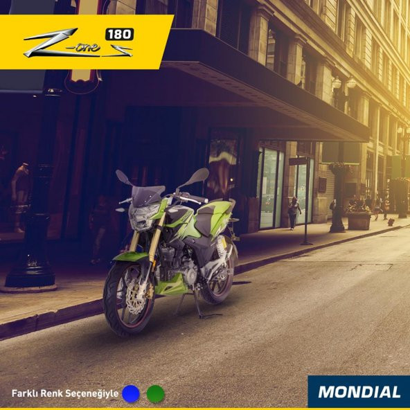 MONDİAL 180 Z-ONE S MOTOSİKLET Z-ONE 180 * BAYİ GÜVENCELİ * - 2