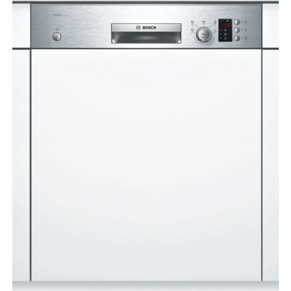 Inox Ankastre Bulaşık Makinesi | Bosch A+ 5 Programlı Inox Ankast