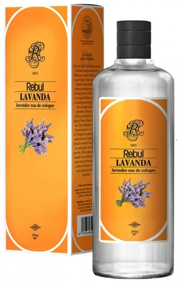 Rebul Lavanta Kolonya Cam 270 Ml