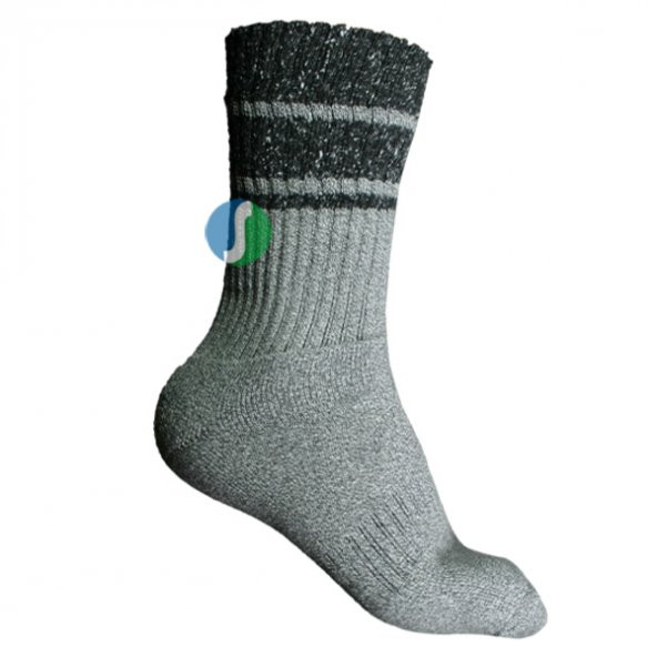 Thermoform Anti Blister Çorap Gri 39-42
