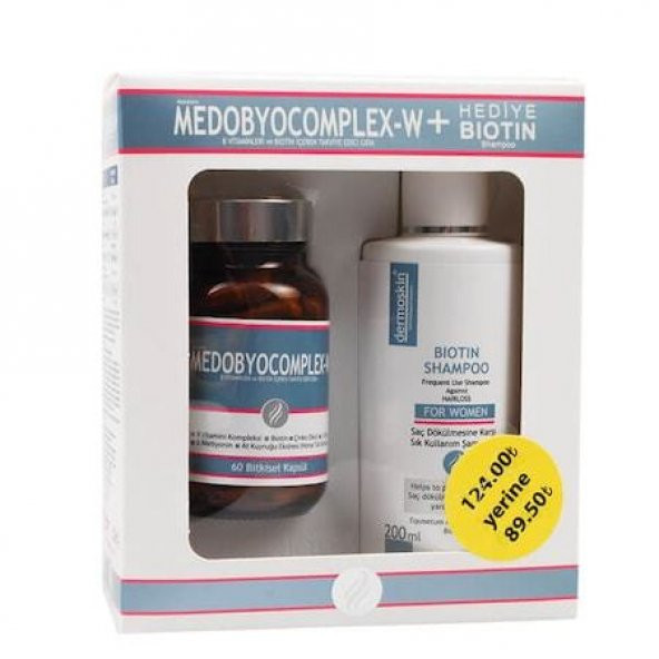 Dermoskin Medobiocomplex-W 60 Kapsül Bayan (Biotin) - 6