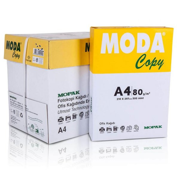 MOPAK MODA COPY A4 Fotokopi Kağıdı 80gr - Yerli Ürün