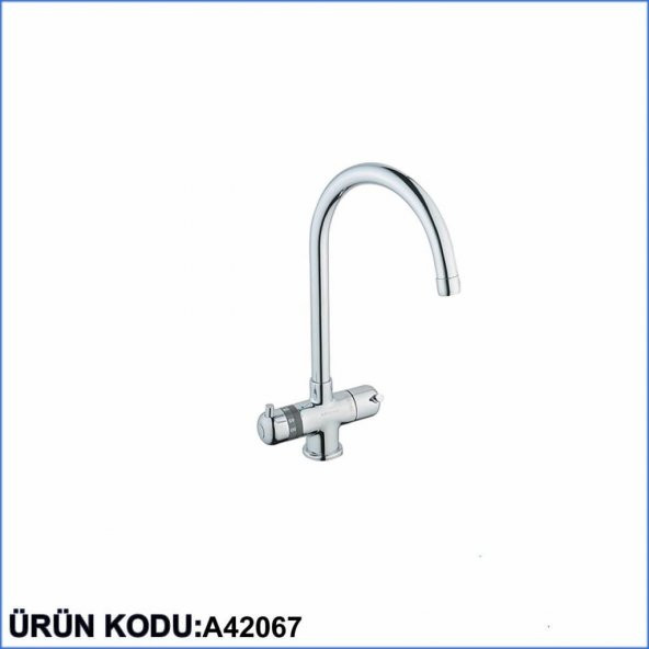 Artema AquaHeat Termostatik Eviye Bataryası A42067 - 3