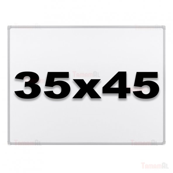 25x35 30x40 35x45 AKYAZI DUVARA MONTE LAMİNAT BEYAZ YAZI TAHTASI