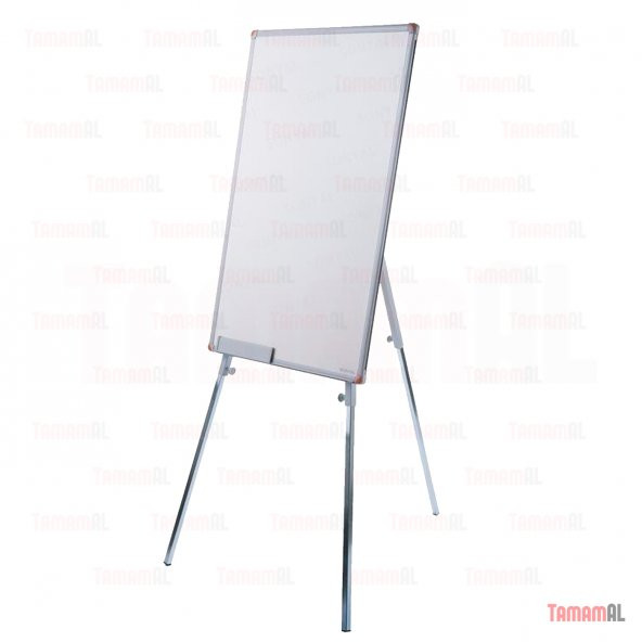 100x140 AKYAZI TELESKOPİK AYAKLI LAMİNAT BEYAZ YAZI TAHTASI - 2