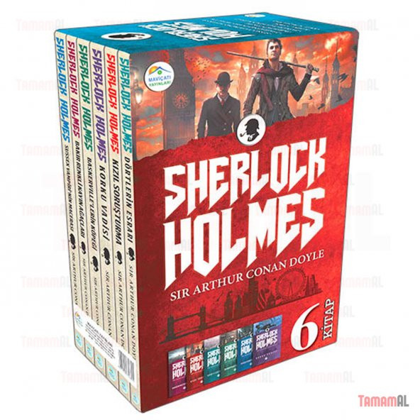 Sherlock Holmes Seti 6 Kitap - Sir Arthur Conan Doyle - 6