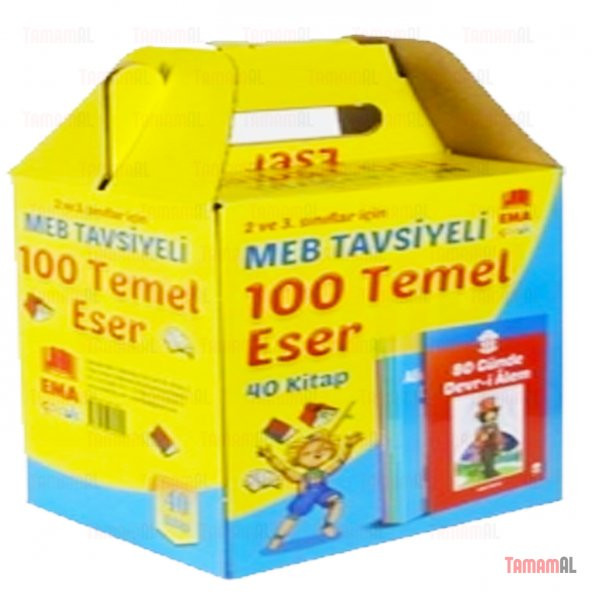 2 VE 3.SINIFLAR İÇİN 100 TEMEL ESER KUTULU MEB TAVSİY HİKAYE SETİ - 3