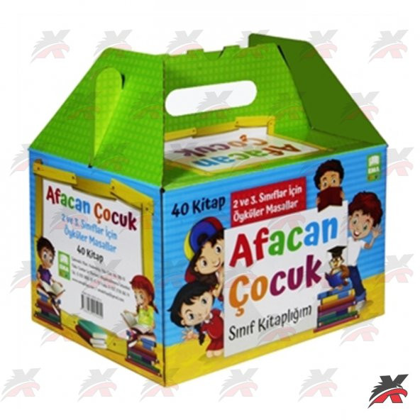 AFACAN ÇOCUK 40 KİTAPLIK SET 2. VE 3.SINIFLAR İÇİN HİKAYE MASAL K - 2