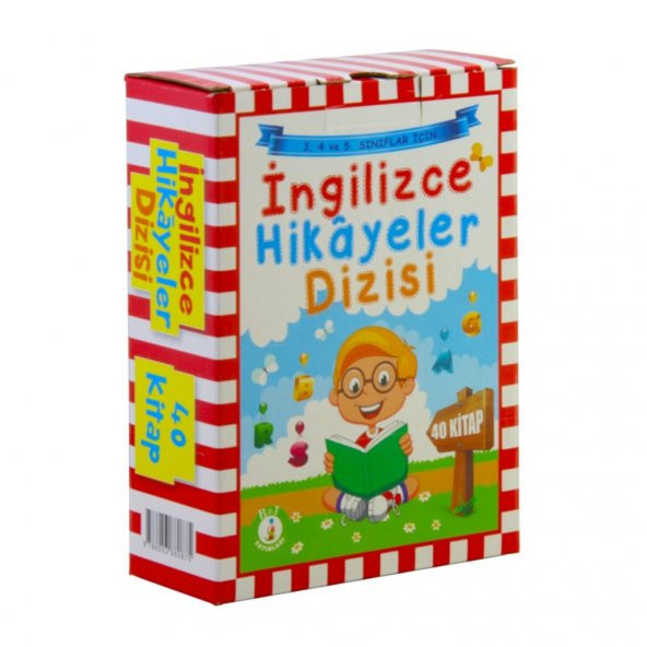 3.4.5.SINIF İNGİLİZCE HİKAYELER DİZİSİ 40 KİTAP SET B&T YAYINLARI - 3