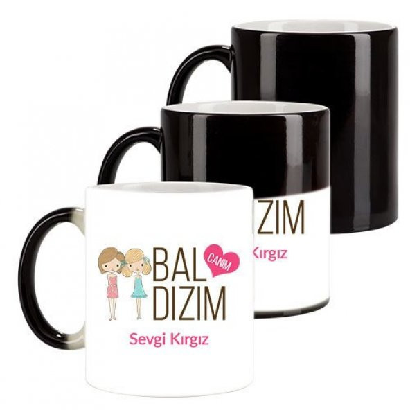 Kişiye Özel Baldız Sihirli  Kupa Bardak - tk5903