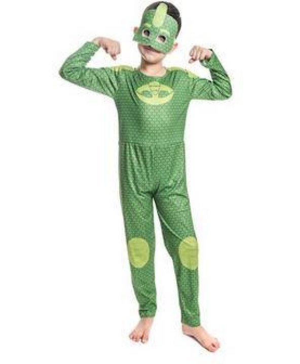 Pj Masks Kostüm - Pijamaskeliler Kostümü - Pjamasks Kostüm  - ORJİNAL - 5