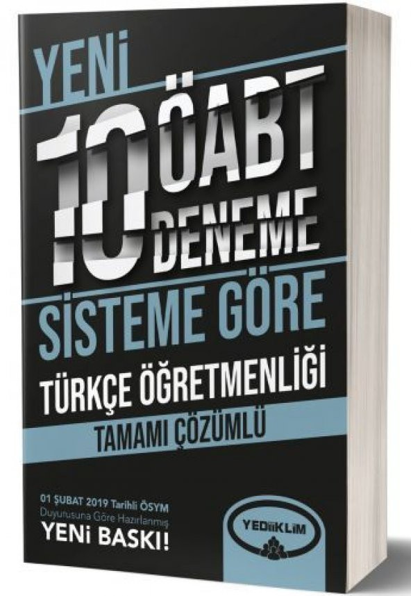 ÖABT Türkçe Öğretmenliği Tamamı Çözümlü 10 Deneme
