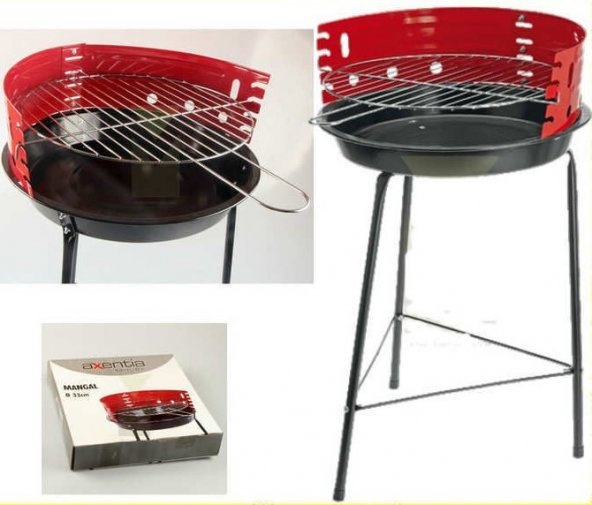 Ayaklı Mangal Barbekü Piknik Bahçe Balkon Mangalı