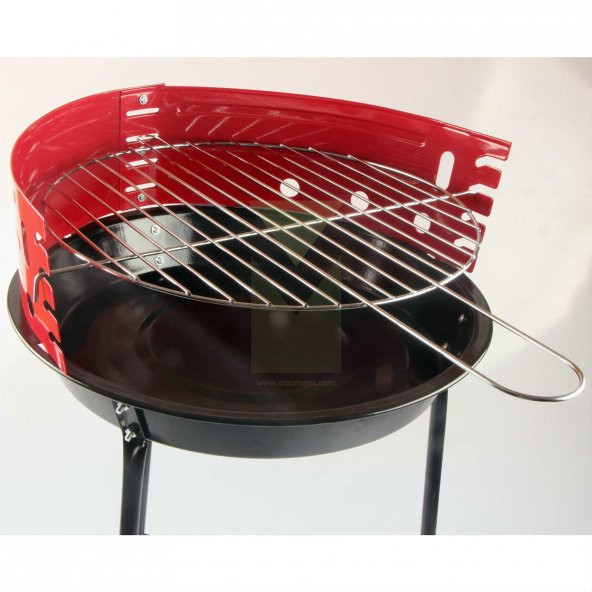 Ayaklı Mangal Barbekü Piknik Bahçe Balkon Mangalı - 6